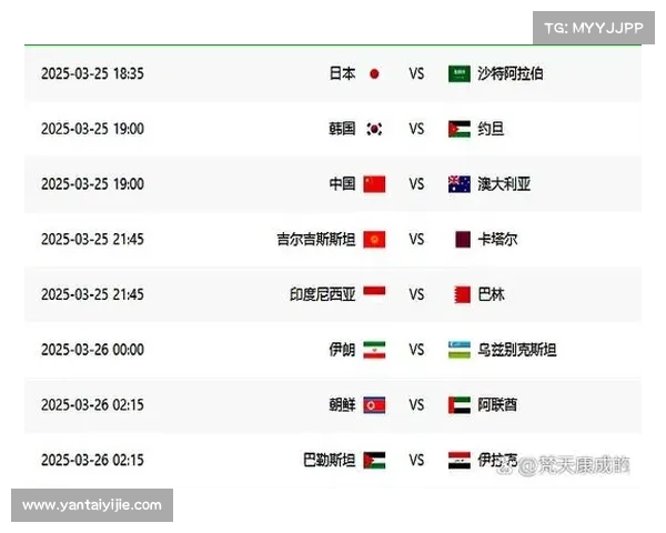 中国国足与日本队最新比赛时间公布 争夺世界杯预选赛重要积分